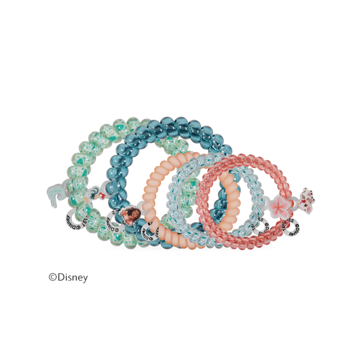 Teleties Mixed Hair Ties | Moana & Friends