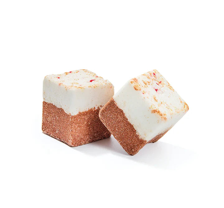 Peppermint Mocha 2-Layer Bath Fizzer Cube