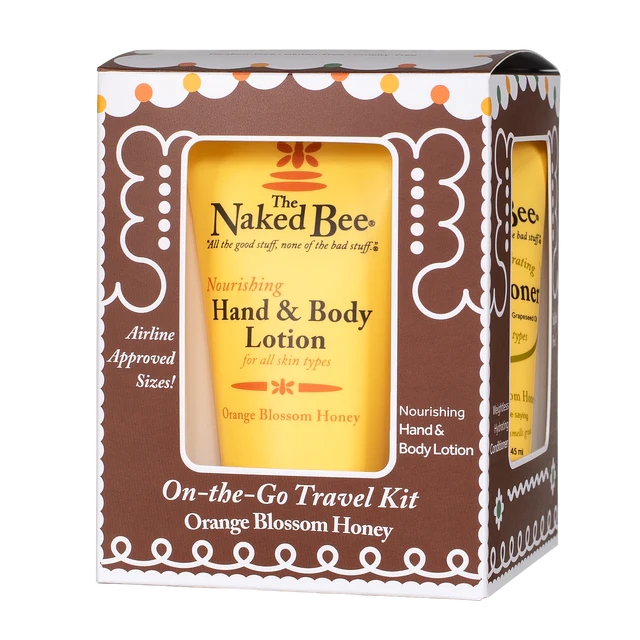 Holiday Orange Blossom Honey On-The-Go Travel Kit