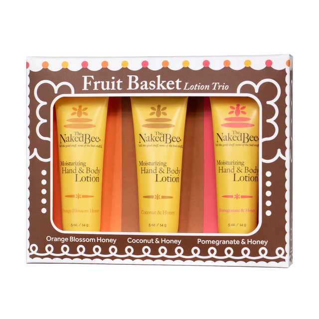 Holiday Fruit Basket Lotion Trio