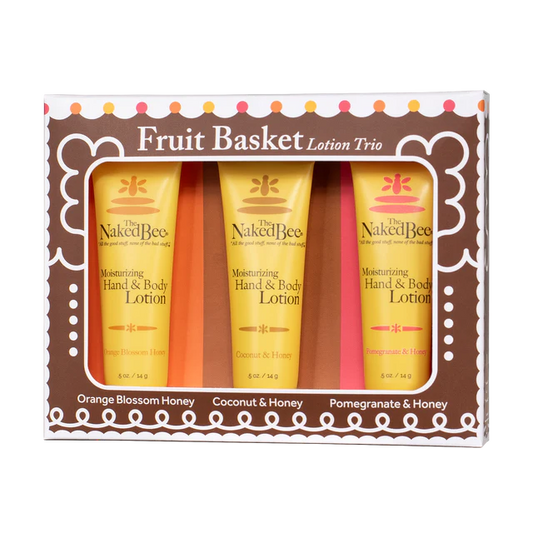 Holiday Fruit Basket Lotion Trio