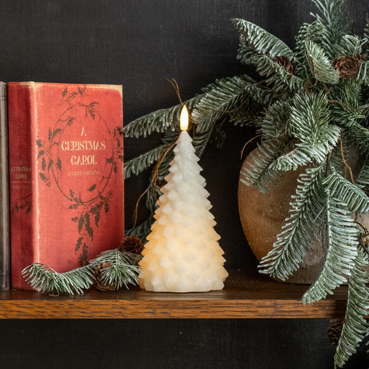3D Flame Fir Tree Candle