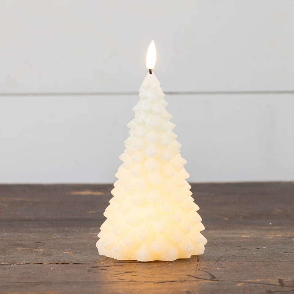 3D Flame Fir Tree Candle