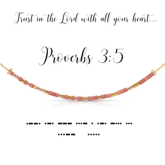 Morse Code | Proverbs 3:5