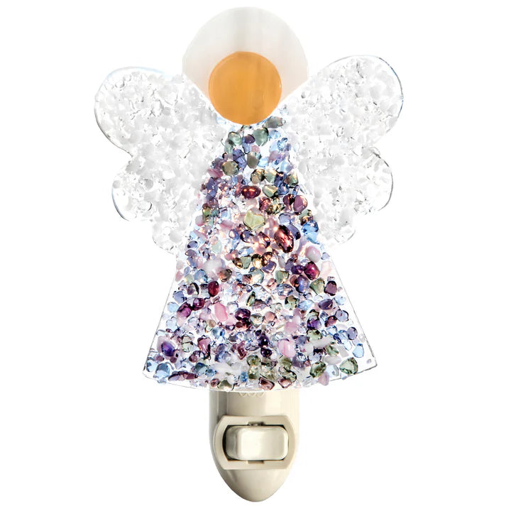 Glass Night Light | Angel