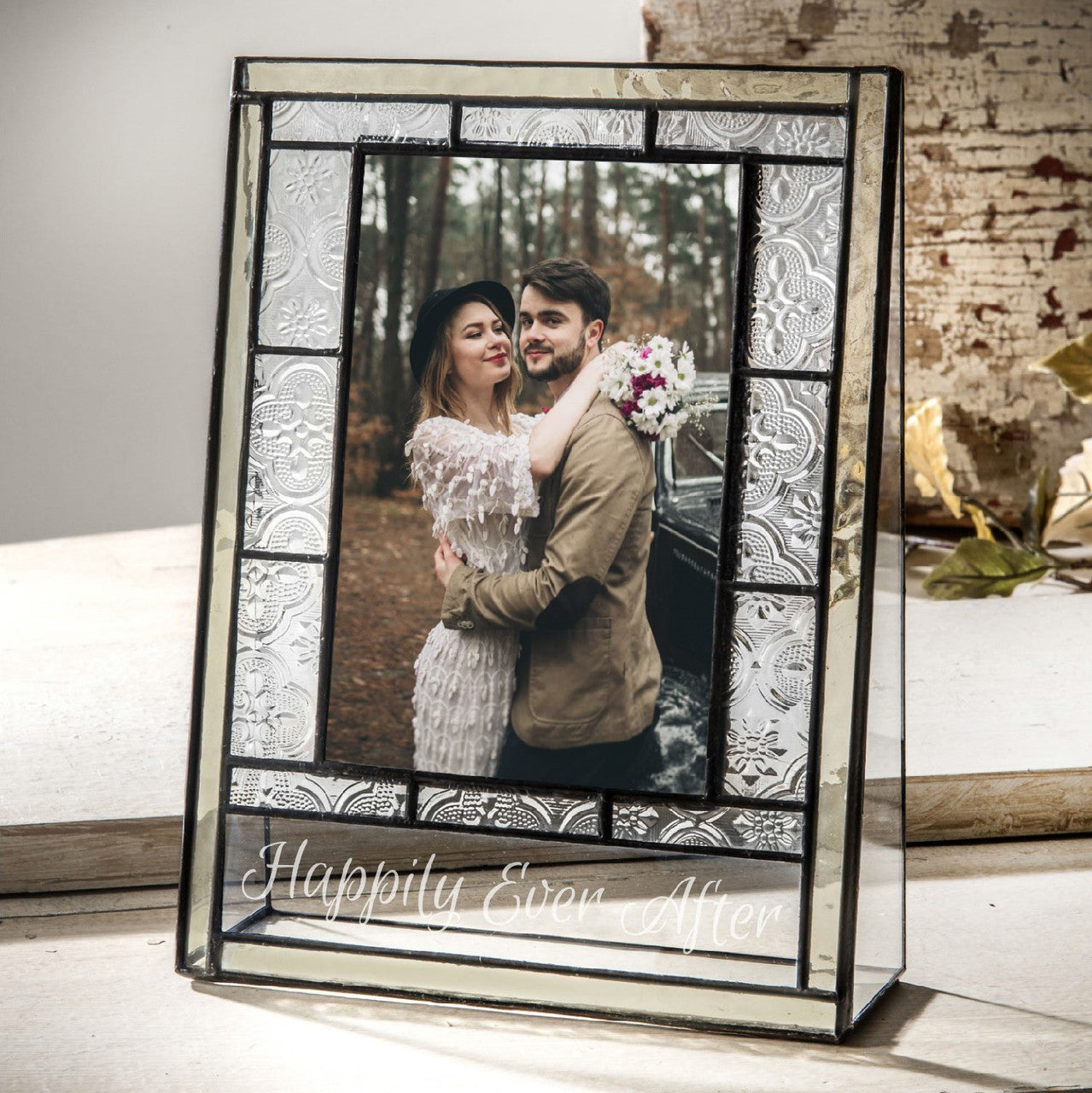 Happily Ever After Wedding Frame | 4x6 Vertical