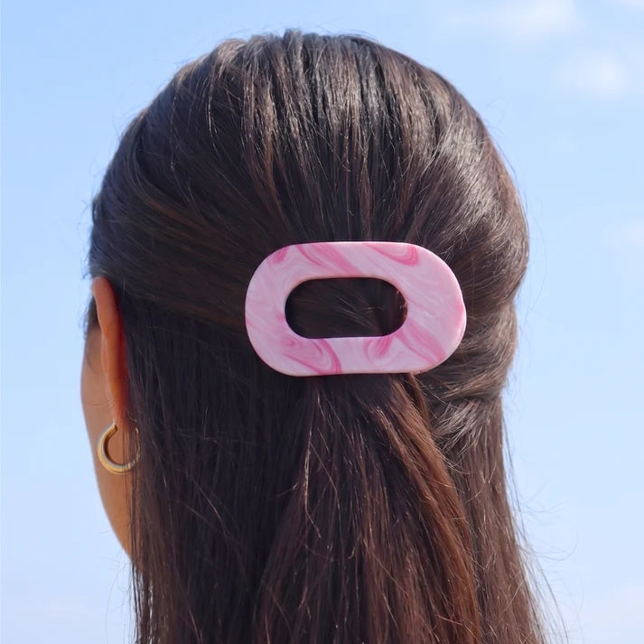 Teleties Flat Round Clip | Pinch Me!
