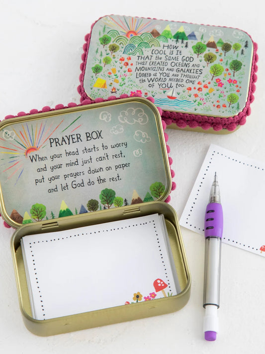 Tin Prayer Box | God Created You