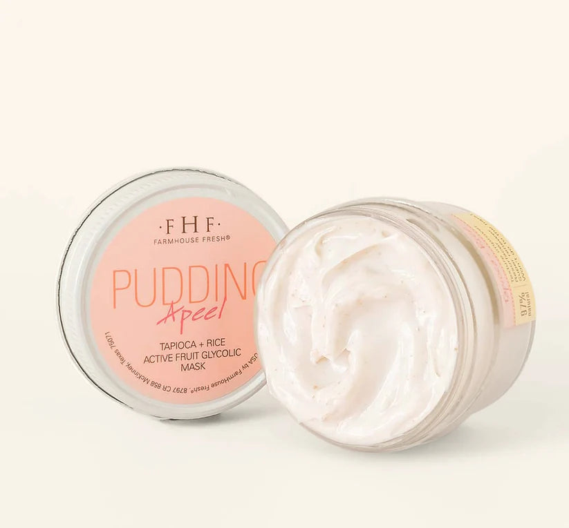 Pudding Apeel® Tapioca + Rice Active Fruit Glycolic Mask