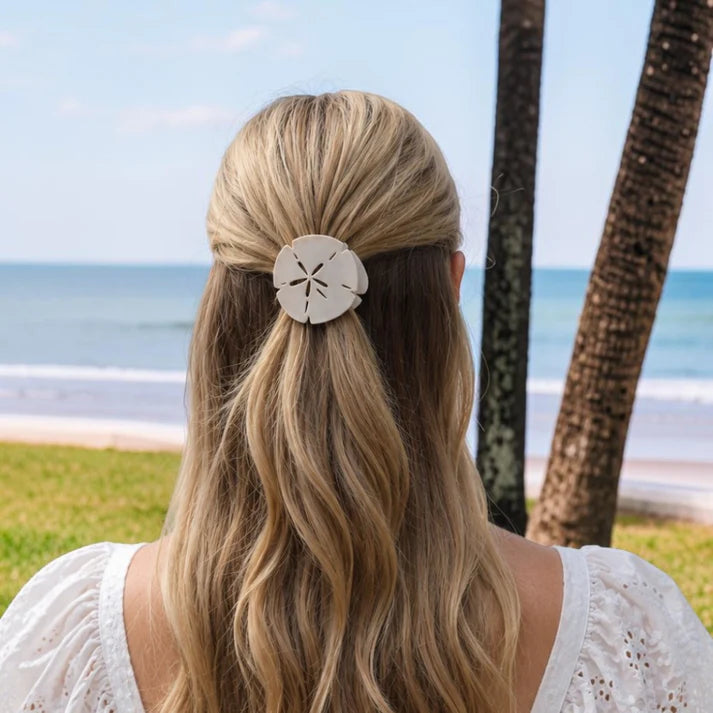 Teleties Sand Dollar Flat Hair Clip