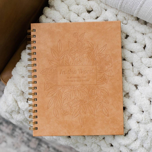 In the Word Journal | Leatherette Floral