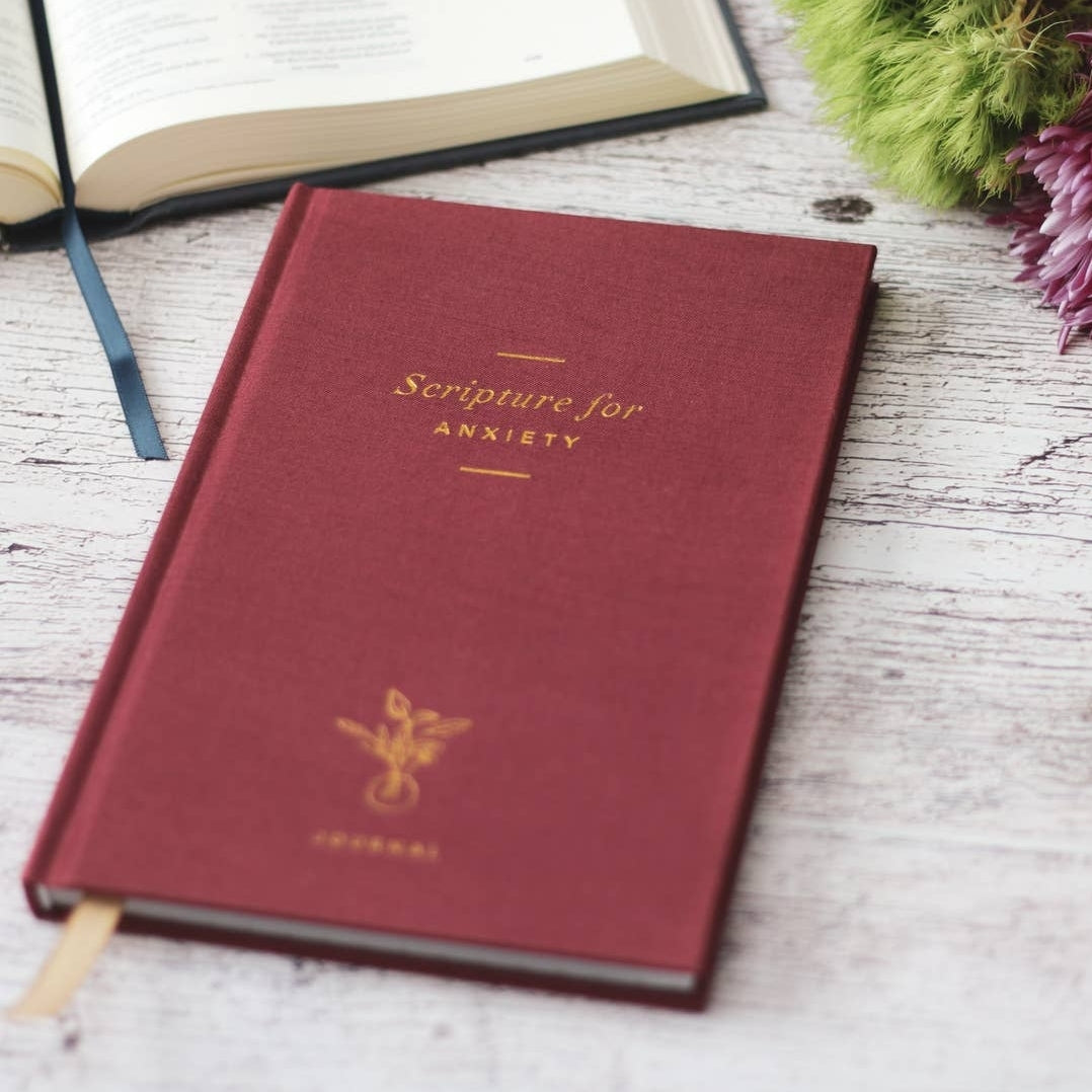 Scripture For Anxiety Journal The English Garden Scripture for anxiety journal the english garden
