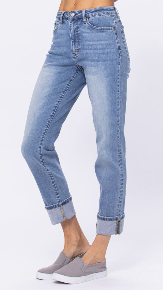 High Waist | Boyfriend | Vintage Wash Jeans