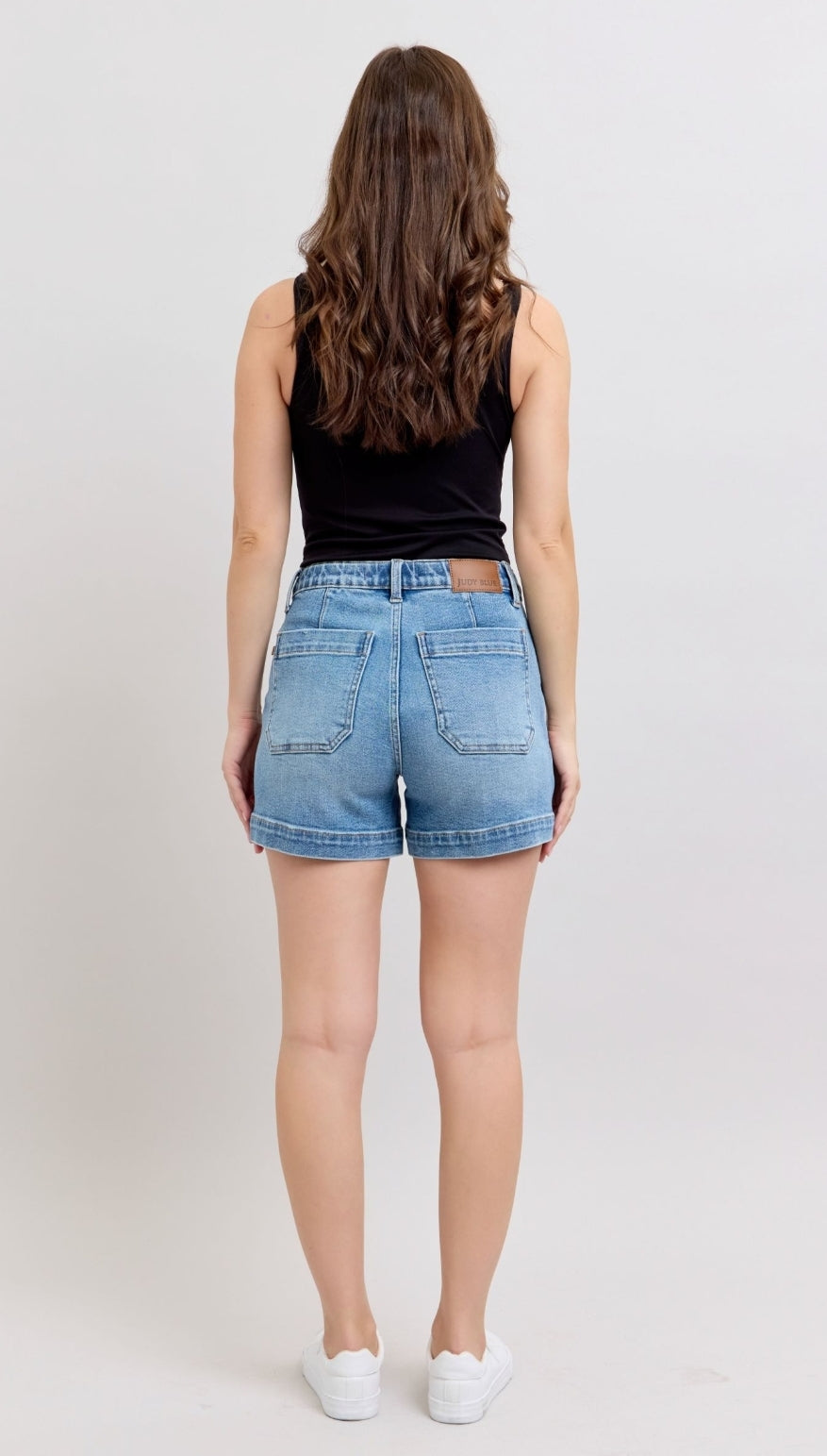 High Waist | Jogger | Vintage Wash Shorts