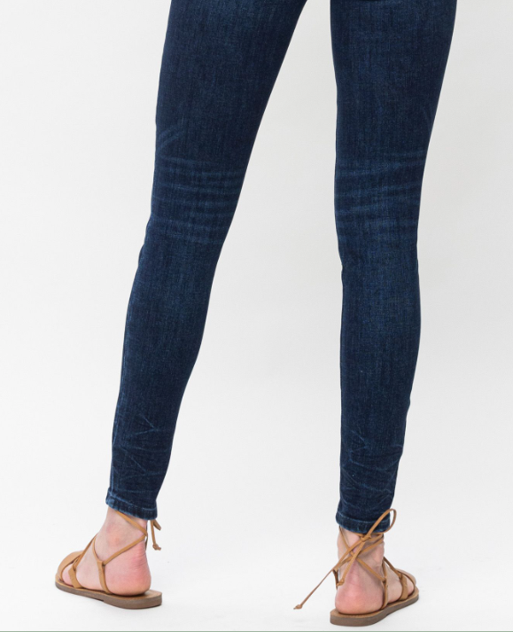 Mid-Rise | Skinny | Classic Crinkle Ankle Jeans