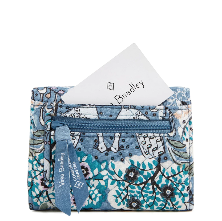 RFID Riley Compact Wallet  |  Enchantment Blue