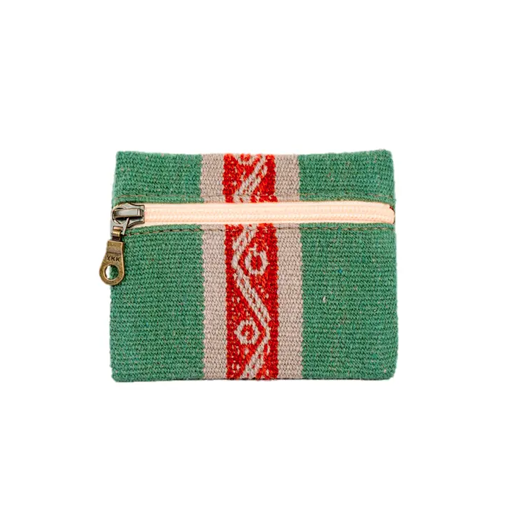 Coin Purse In Bolivian Wool