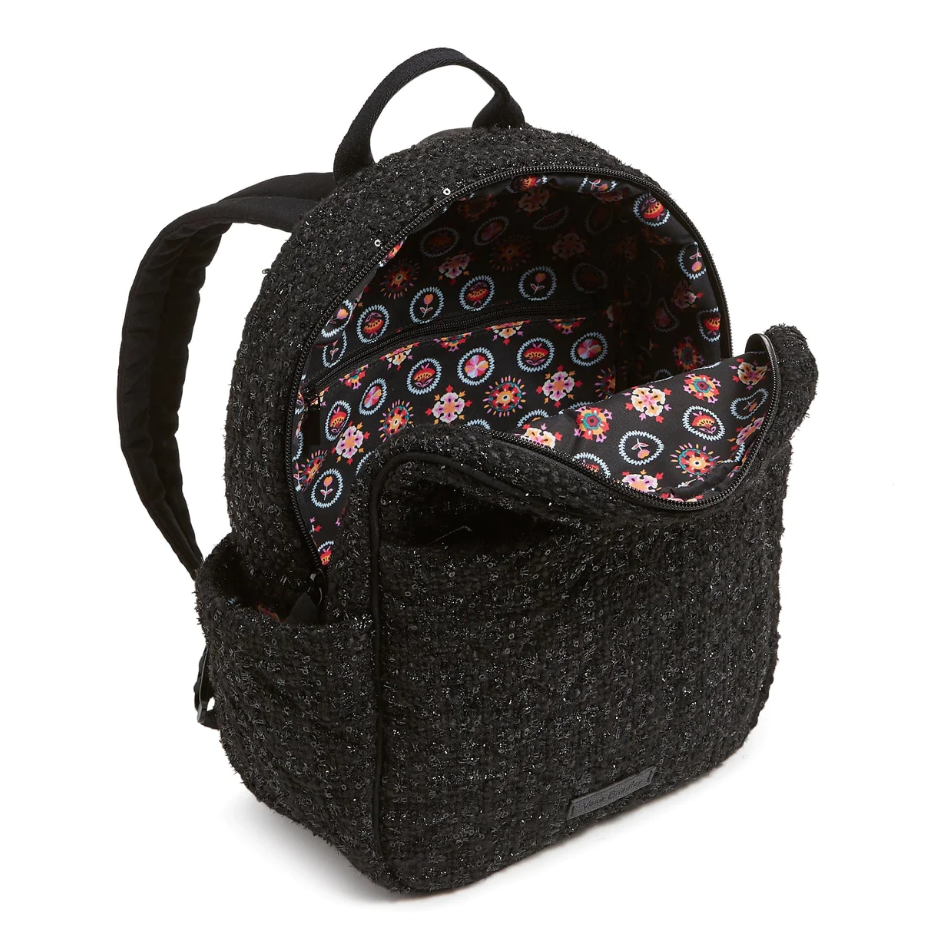 Small Backpack | Black Boucle