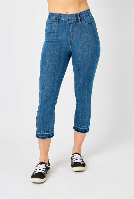 High Waist | Skinny | Capri Jeans