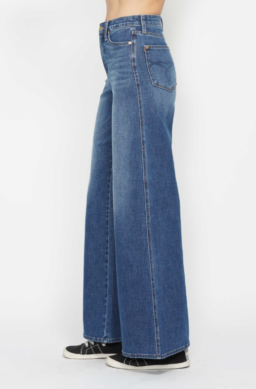 High Waist | Wide Leg | Tummy Control Retro Jeans