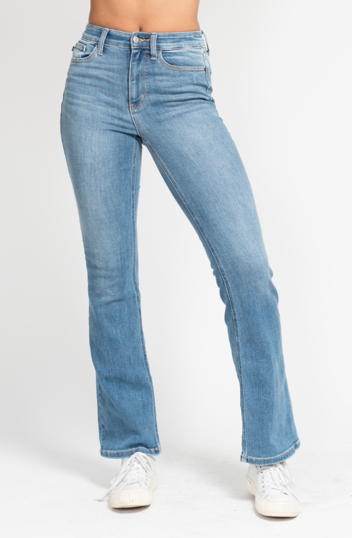 High Waist | Bootcut | Classic Contrast Jeans