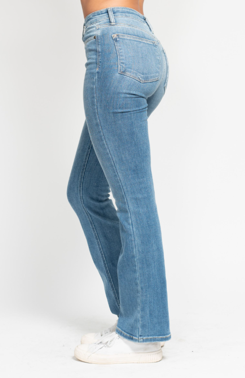 High Waist | Bootcut | Classic Contrast Jeans