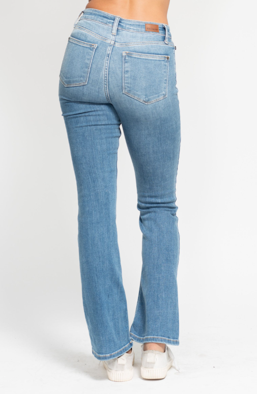 High Waist | Bootcut | Classic Contrast Jeans