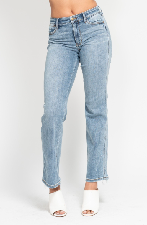 Mid-Rise | Dad Jean | Cell Pocket Jeans