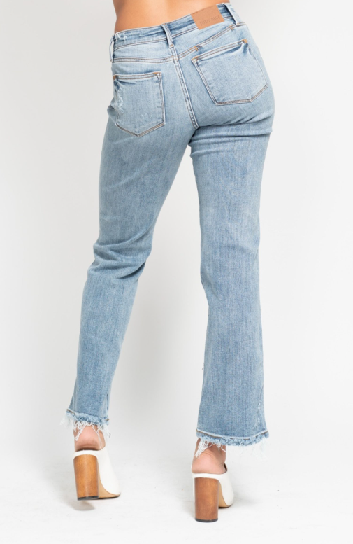 Mid-Rise | Dad Jean | Cell Pocket Jeans