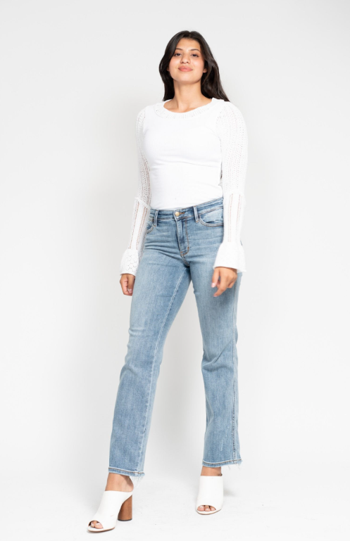 Mid-Rise | Dad Jean | Cell Pocket Jeans