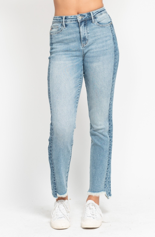 High Waist | Slim | Vintage Side Panel Jeans