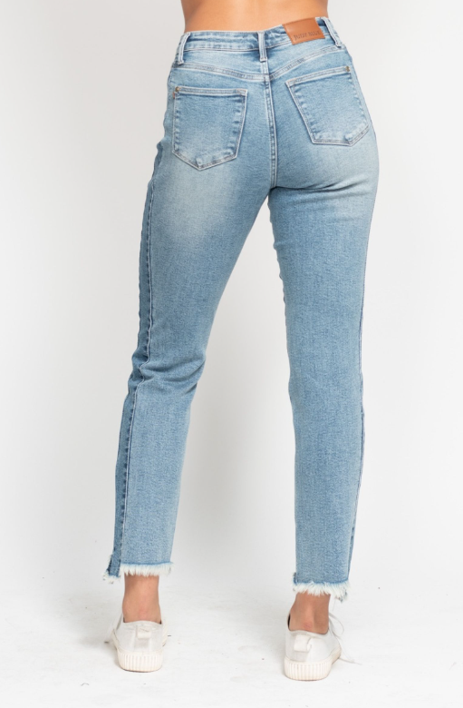 High Waist | Slim | Vintage Side Panel Jeans