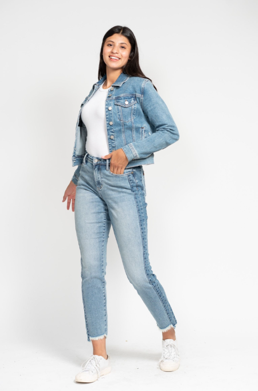 High Waist | Slim | Vintage Side Panel Jeans