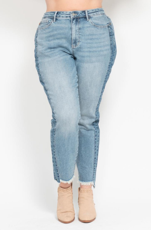 High Waist | Slim | Vintage Side Panel Jeans