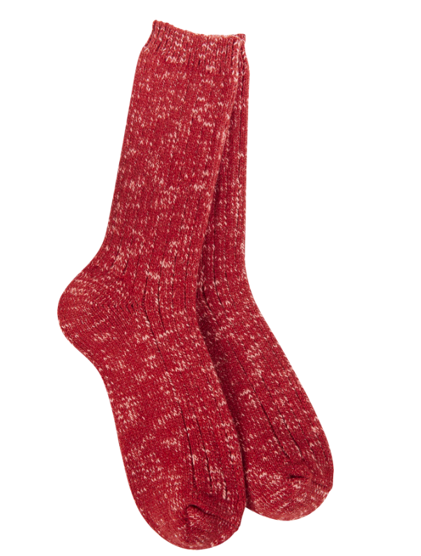 World's Softest Socks | Weekend Cotton Slub Marled Crew