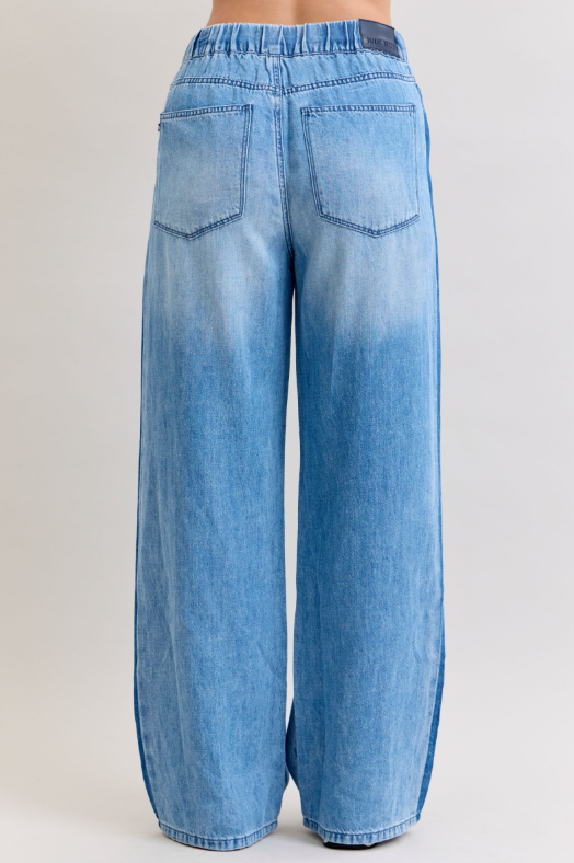 High Waist | Wilhemina | Featherweight Drawstring Jeans