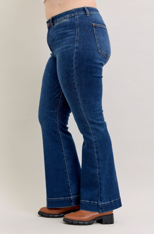 High Waist | Flare | Trouser Jeans