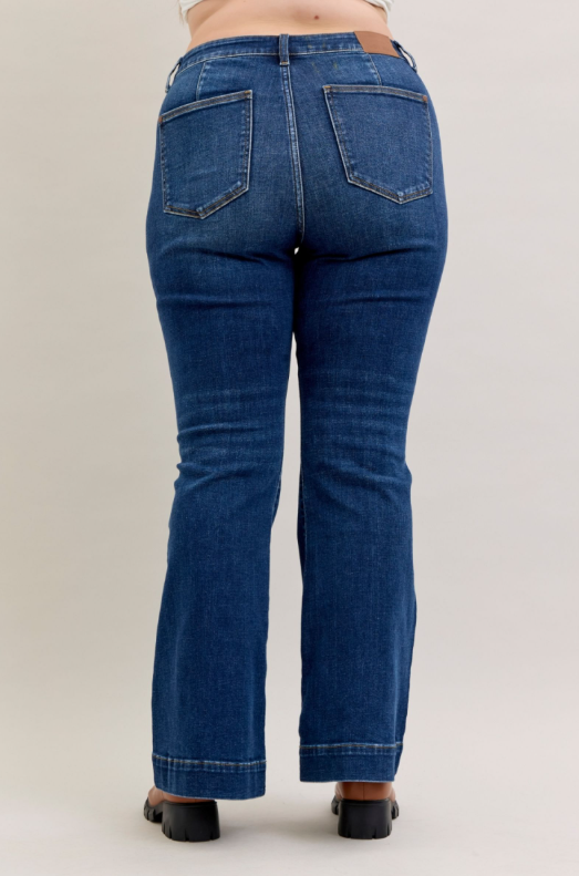 High Waist | Flare | Trouser Jeans