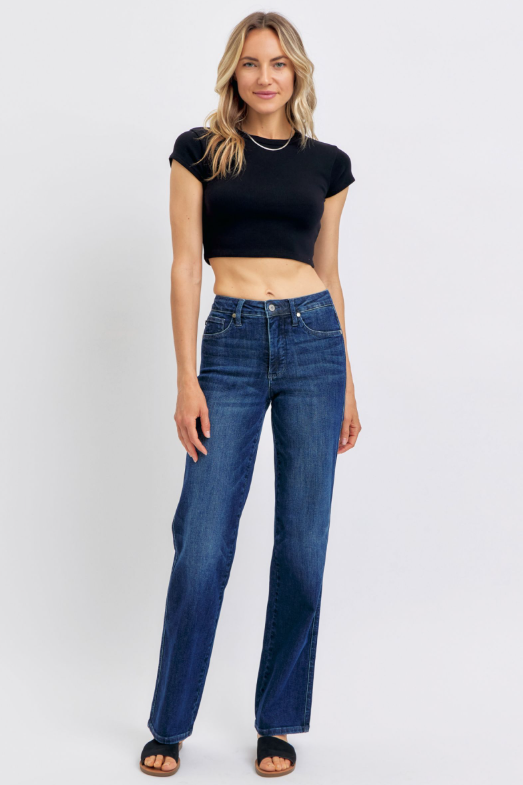 Mid-Rise | Straight | Tummy Control Jeans