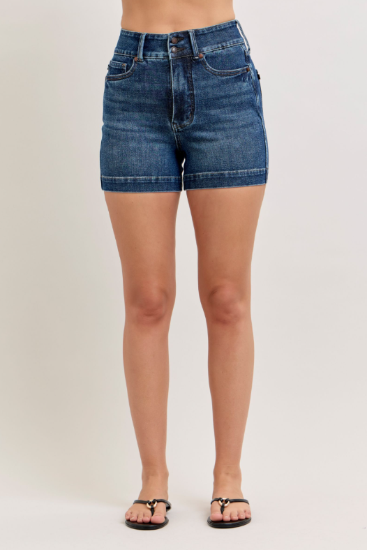High Waist | Tummy Control Slim Shorts