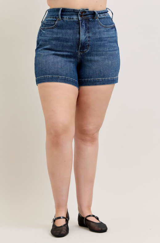 High Waist | Tummy Control Slim Shorts