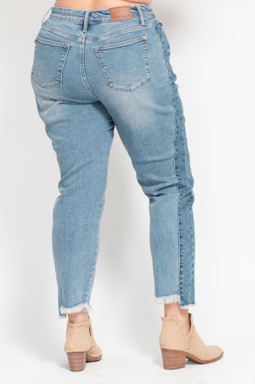 High Waist | Slim | Vintage Side Panel Jeans