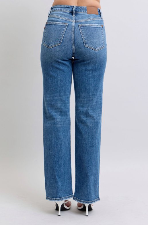 High Waist | Straight | Vintage V-Front Jeans