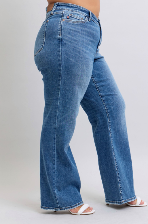 High Waist | Straight | Vintage V-Front Jeans