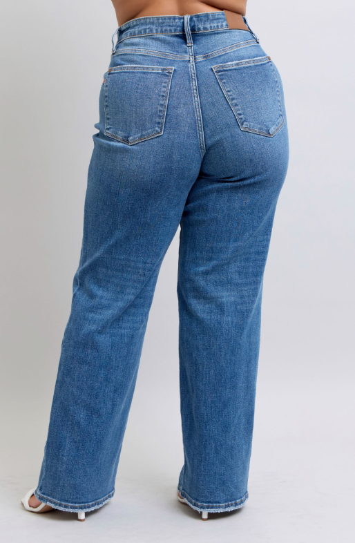 High Waist | Straight | Vintage V-Front Jeans