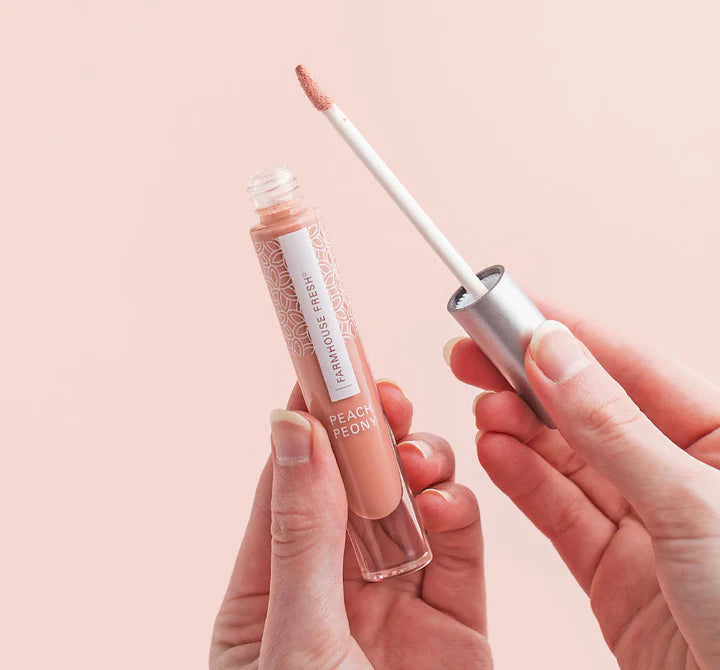 Vitamin Glaze® Oil-Infused Lip Gloss - Peach Peony