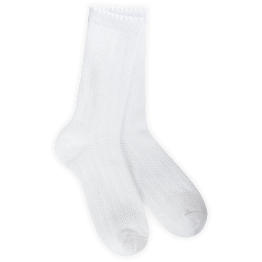 World's Softest Socks | Weekend Pointelle Crew