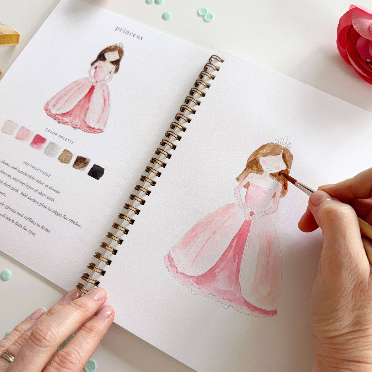 Watercolor Workbook | Fairytale