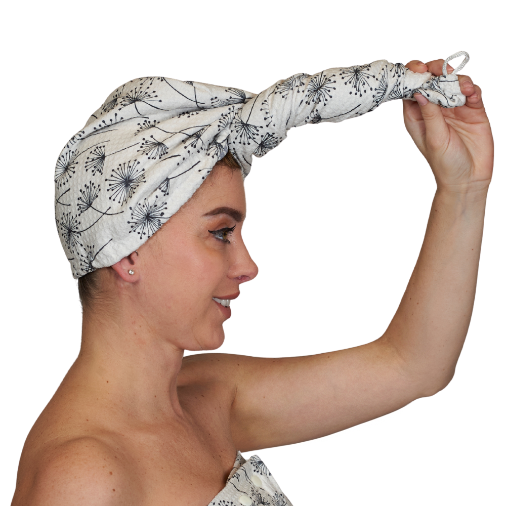 Hair Towel Wrap Double Sided|   Whispers