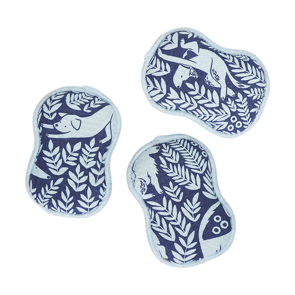 RE:usable Sponges  | Navy Nuthatch Dog Park